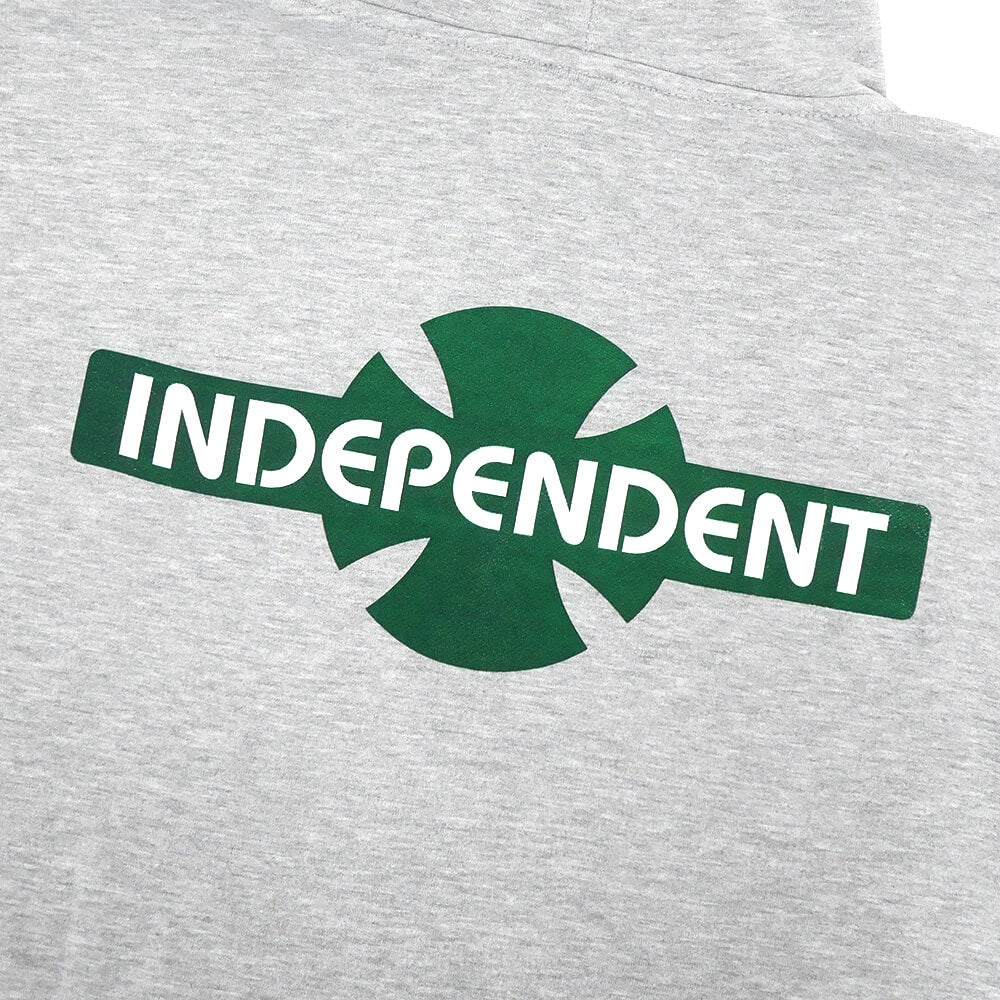  INDEPENDENT HOOD インディペンデント パーカー OGBC LEGACY ZIP GREY スケートボード スケボー 4