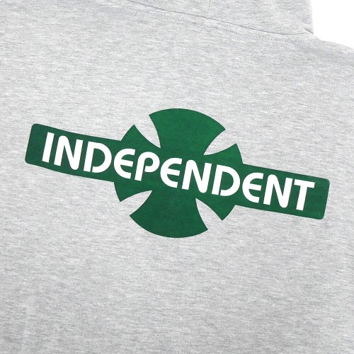  INDEPENDENT HOOD インディペンデント パーカー OGBC LEGACY ZIP GREY スケートボード スケボー 4