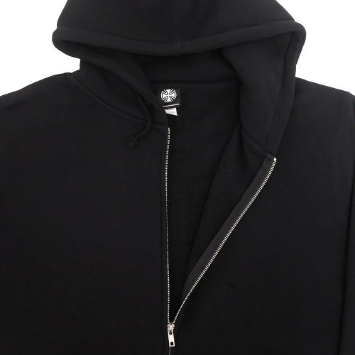 INDEPENDENT HOOD インディペンデント パーカー OGBC LEGACY ZIP BLACK スケートボード スケボー 3