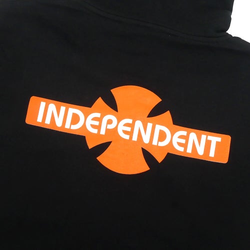 INDEPENDENT HOOD インディペンデント パーカー OGBC LEGACY ZIP BLACK スケートボード スケボー 4