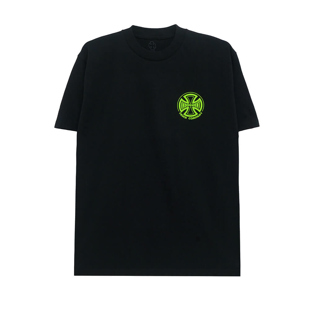  INDEPENDENT T-SHIRT インディペンデント Tシャツ TRUCK CO LEGACY BLACK スケートボード スケボー 1
