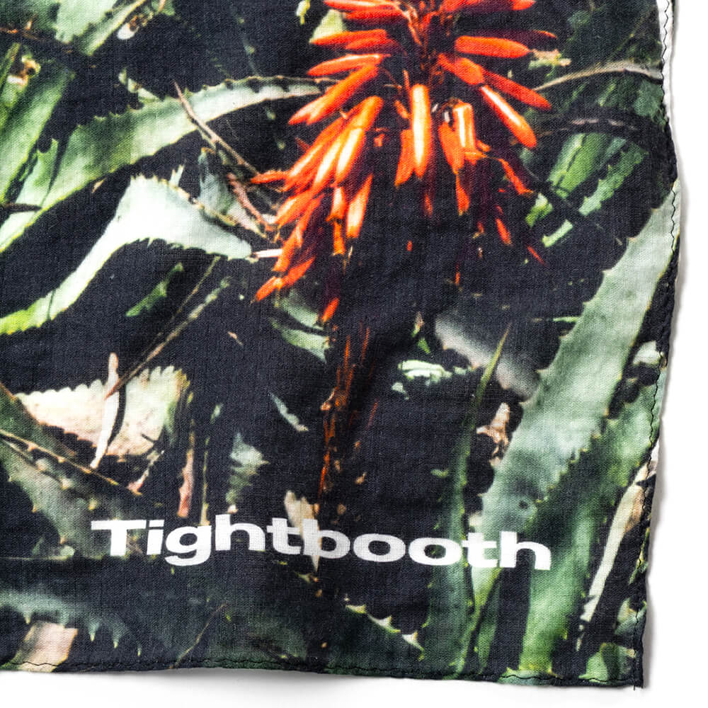 TIGHTBOOTH（TBPR）TENUGUI タイトブース 手ぬぐい ALOE TENUGUI BLACK スケートボード スケボー　2