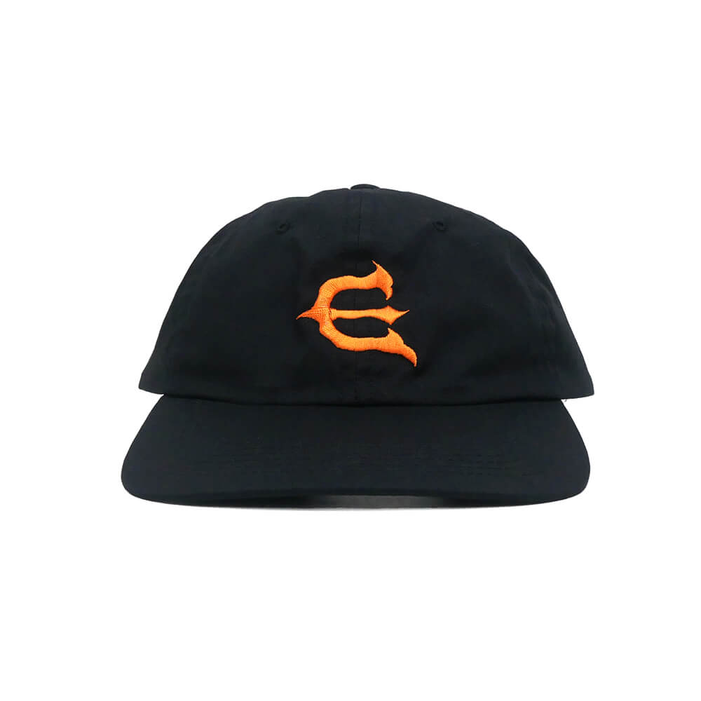 EVISEN CAP エビセン キャップ ONE-UP LOGO BLACK スケートボード