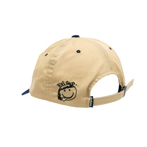 EVISEN CAP エビセン キャップ ONE-UP LOGO BEIGE/NAVY スケートボード スケボー 3