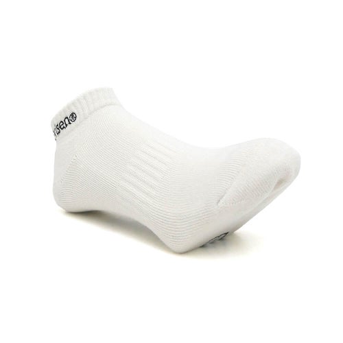 EVISEN SOCKS エビセン ソックス 靴下 LOGO ANKLE WHITE スケートボード スケボー 