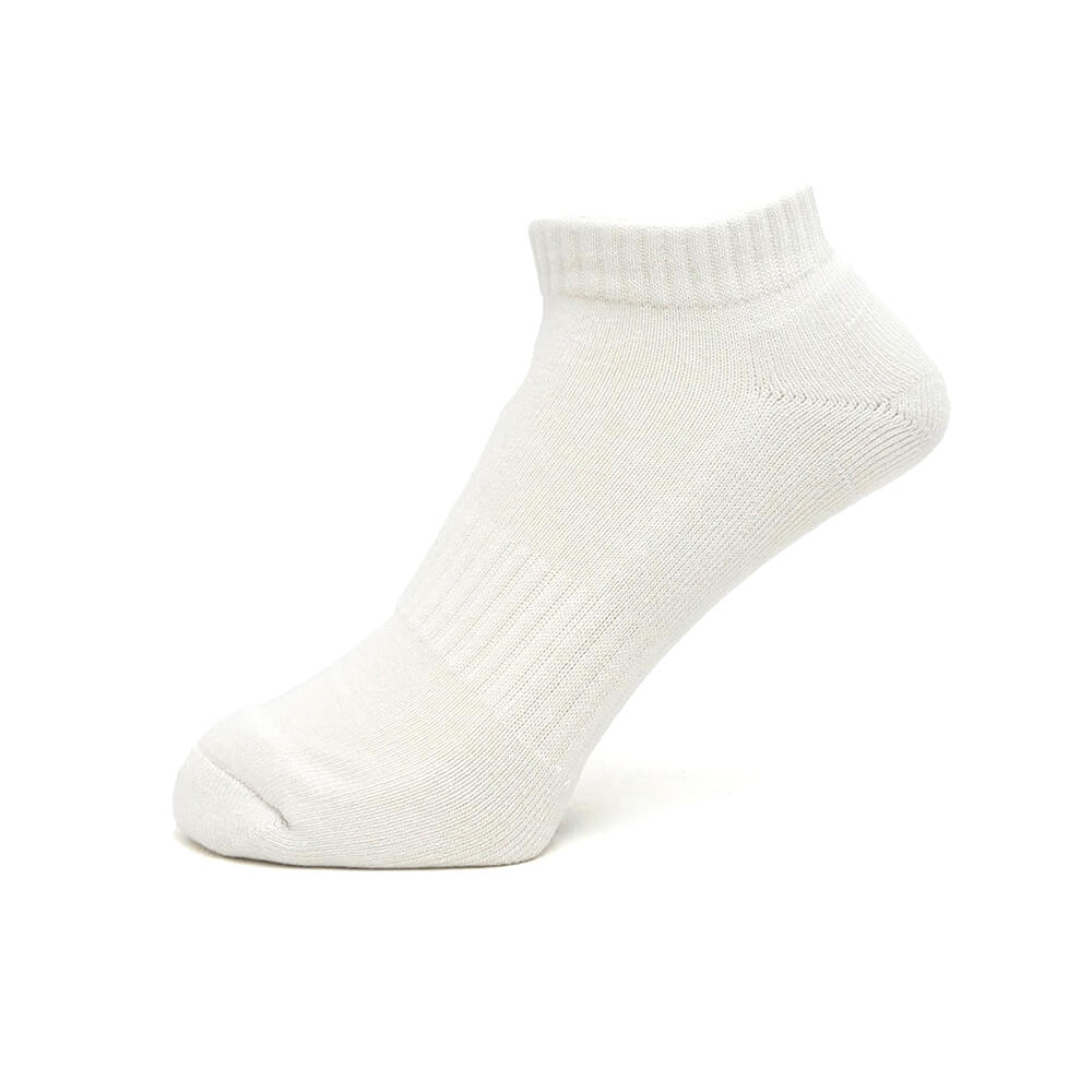 EVISEN SOCKS エビセン ソックス 靴下 LOGO ANKLE WHITE スケートボード スケボー 1