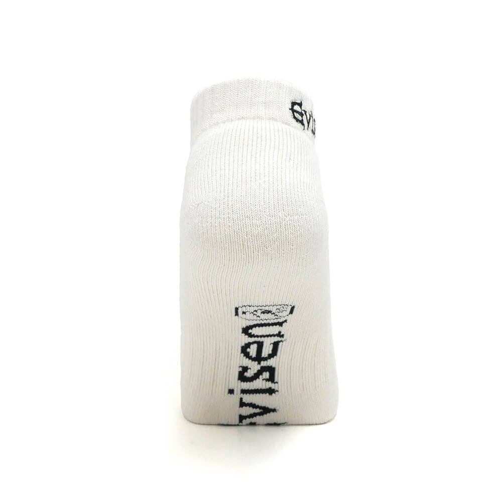 EVISEN SOCKS エビセン ソックス 靴下 LOGO ANKLE WHITE スケートボード スケボー 2
