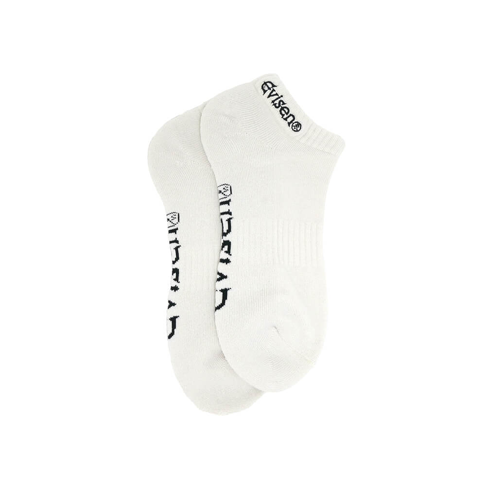 EVISEN SOCKS エビセン ソックス 靴下 LOGO ANKLE WHITE スケートボード スケボー 3