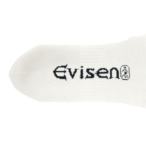 EVISEN SOCKS エビセン ソックス 靴下 LOGO ANKLE WHITE スケートボード スケボー 5