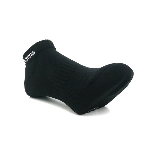 EVISEN SOCKS エビセン ソックス 靴下 LOGO ANKLE BLACK スケートボード スケボー 