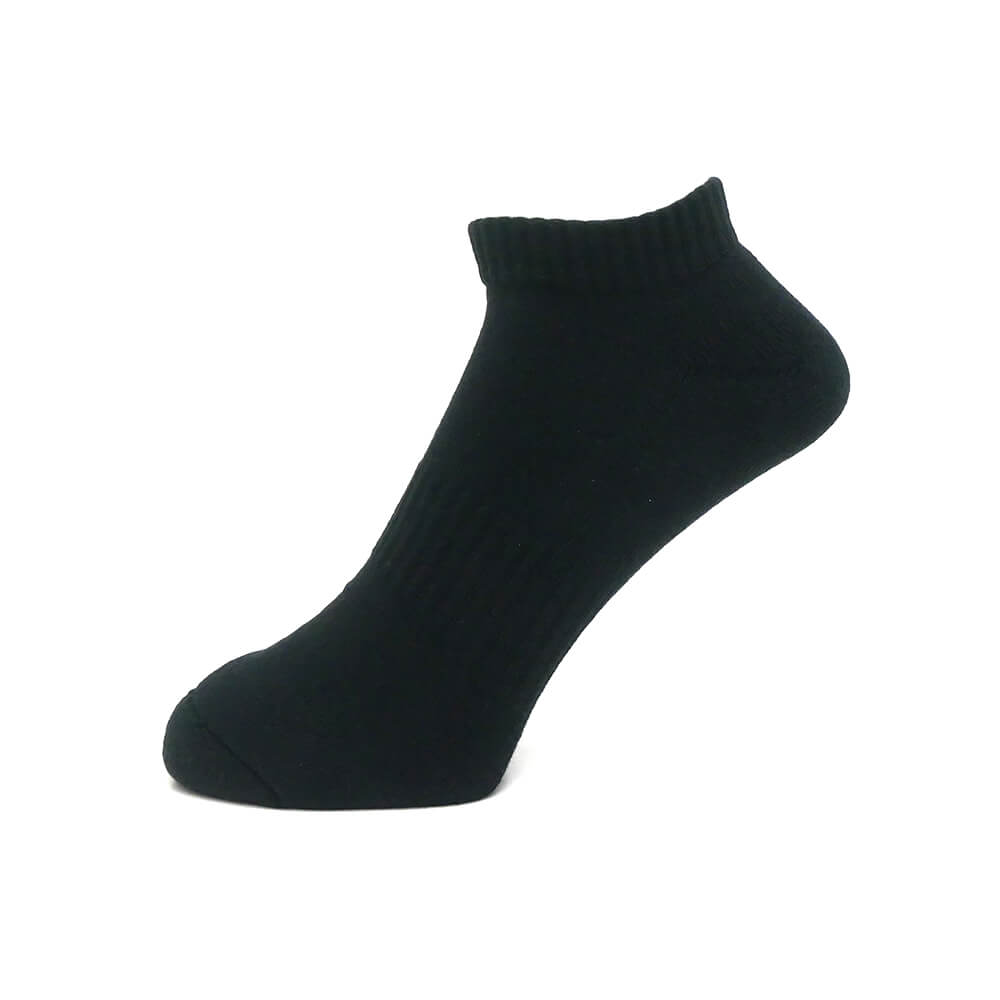 EVISEN SOCKS エビセン ソックス 靴下 LOGO ANKLE BLACK スケートボード スケボー 1