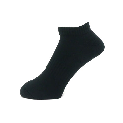 EVISEN SOCKS エビセン ソックス 靴下 LOGO ANKLE BLACK スケートボード スケボー 1