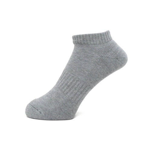EVISEN SOCKS エビセン ソックス 靴下 LOGO ANKLE GREY スケートボード スケボー 1