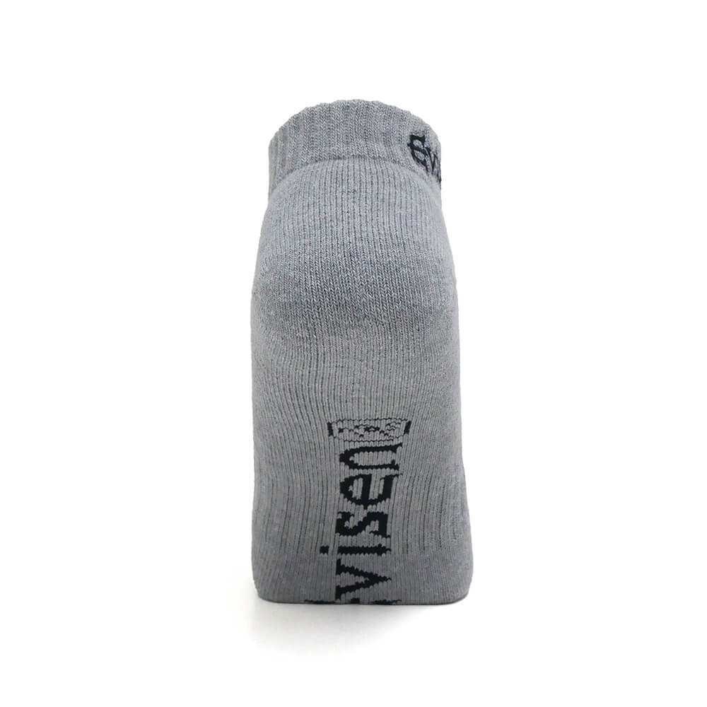 EVISEN SOCKS エビセン ソックス 靴下 LOGO ANKLE GREY スケートボード スケボー 2