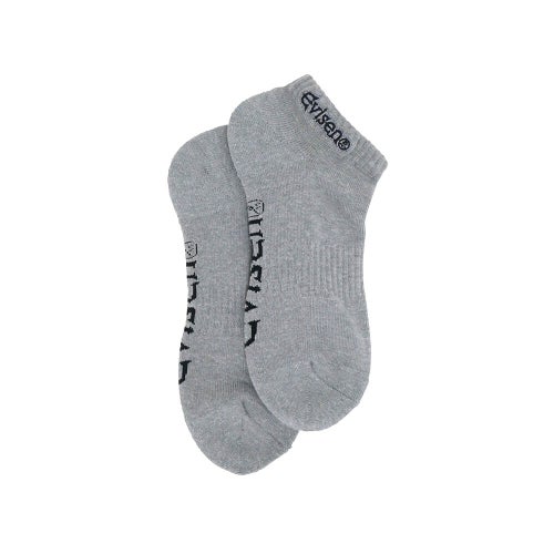 EVISEN SOCKS エビセン ソックス 靴下 LOGO ANKLE GREY スケートボード スケボー 3