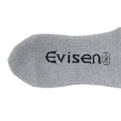 EVISEN SOCKS エビセン ソックス 靴下 LOGO ANKLE GREY スケートボード スケボー 5