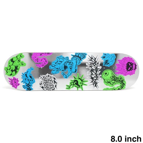 SANTA CRUZ DECK サンタクルーズ デッキ TEAM SCRIBBLE FLASH 8.0 FEELBASE スケートボード スケボー 1