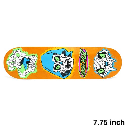 SANTA CRUZ DECK サンタクルーズ デッキ TEAM SCRIBBLE HEAD 7.75 FEELBASE スケートボード スケボー 1