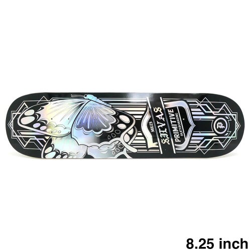 PRIMITIVE DECK プリミティブ デッキ MILES SILVAS BUTTERFLY SPECTRA 8.25 スケートボード スケボー 1