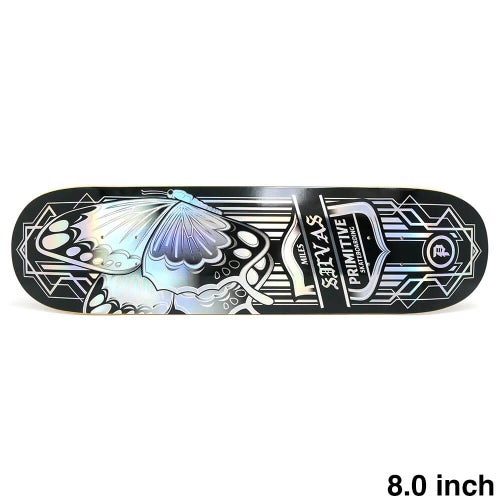 PRIMITIVE DECK プリミティブ デッキ MILES SILVAS BUTTERFLY SPECTRA 8.0 スケートボード スケボー 1
