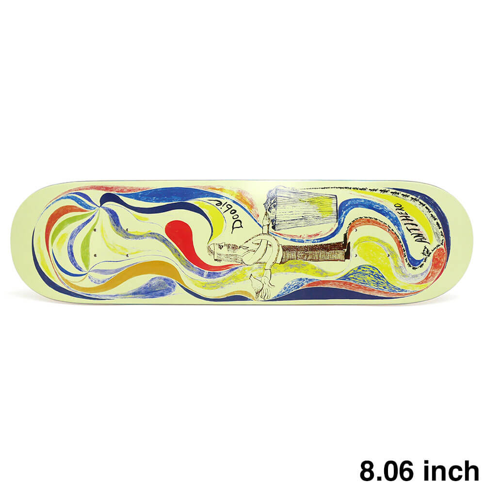 ANTIHERO DECK アンチヒーロー デッキ VICTOR PELLEGRIN（DOOBIE）EXPRESSIONS 8.06 スケートボード スケボー 1