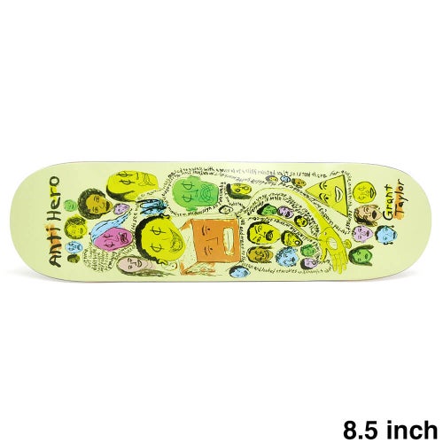 ANTIHERO DECK アンチヒーロー デッキ GRANT TAYLOR EXPRESSIONS 8.5 スケートボード スケボー 1
