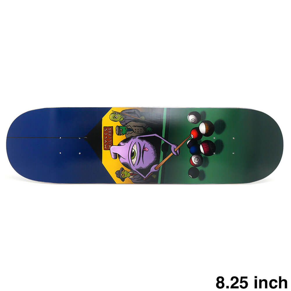 TOY MACHINE DECK トイマシーン デッキ MYLES WILLARD HUSTLER 8.25 スケートボード スケボー 1