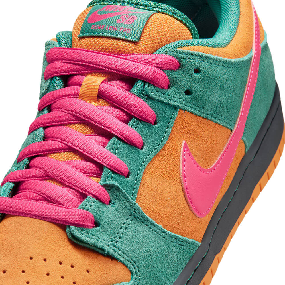 NIKE SB SHOES ナイキSB シューズ スニーカー ダンク DUNK LOW PRO "Green Noise/Watermelon" HQ1625-301 スケートボード スケボー 08