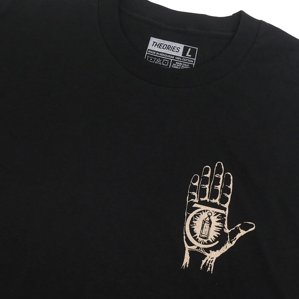  THEORIES T-SHIRT セオリーズ Tシャツ RASPUTIN WASHED BLACK スケートボード スケボー 2