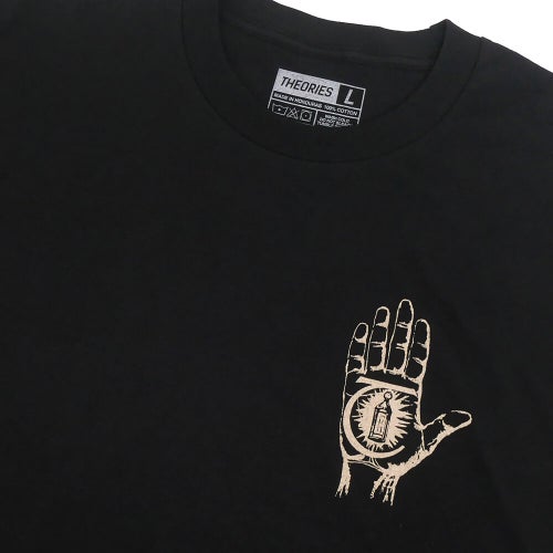  THEORIES T-SHIRT セオリーズ Tシャツ RASPUTIN WASHED BLACK スケートボード スケボー 2