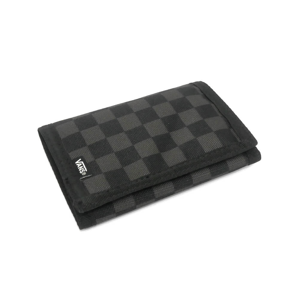VANS WALLET バンズ サイフ SLIPPED BLACK/CHARCOAL スケートボード スケボー　2