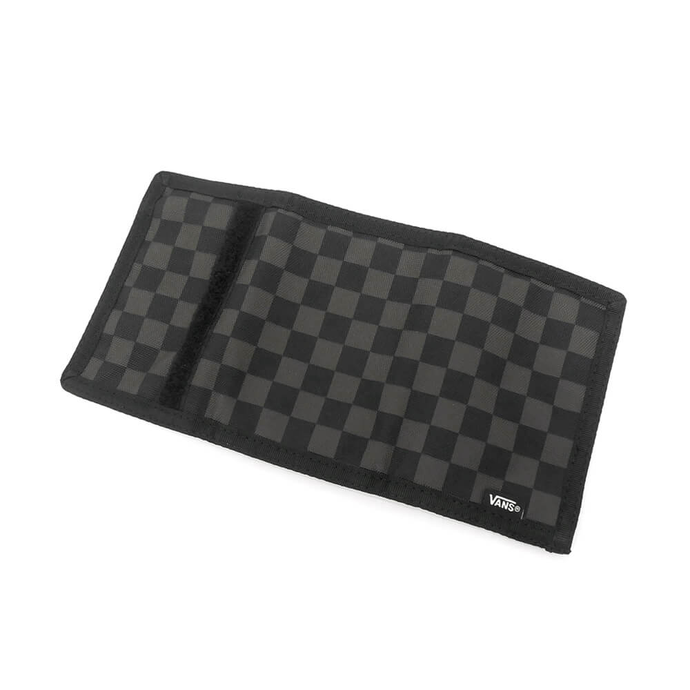 VANS WALLET バンズ サイフ SLIPPED BLACK/CHARCOAL スケートボード スケボー　4