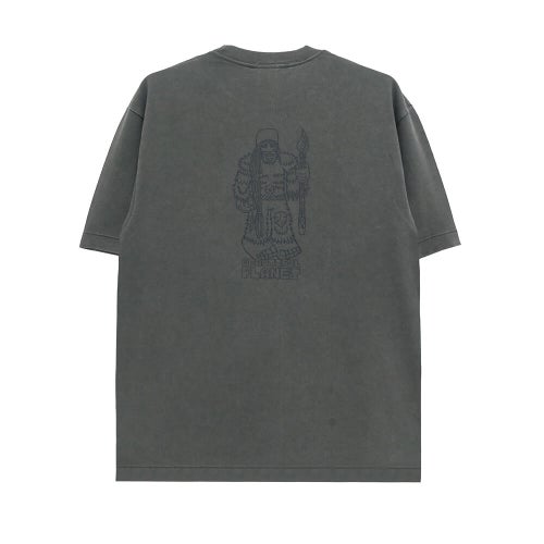 BEAUTIFUL PLANET T-SHIRT ビューティフルプラネット Tシャツ MATT RODRIGUEZ WASHED CHARCOAL スケートボード スケボー 