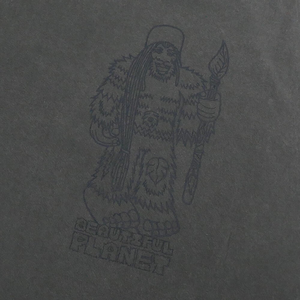 BEAUTIFUL PLANET T-SHIRT ビューティフルプラネット Tシャツ MATT RODRIGUEZ WASHED CHARCOAL スケートボード スケボー 4