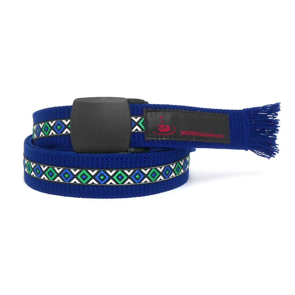 KAONKA BELT カオンカ ベルト ORTEGA TAPE OUTDOOR NYLON DARK BLUE スケートボード スケボー　1
