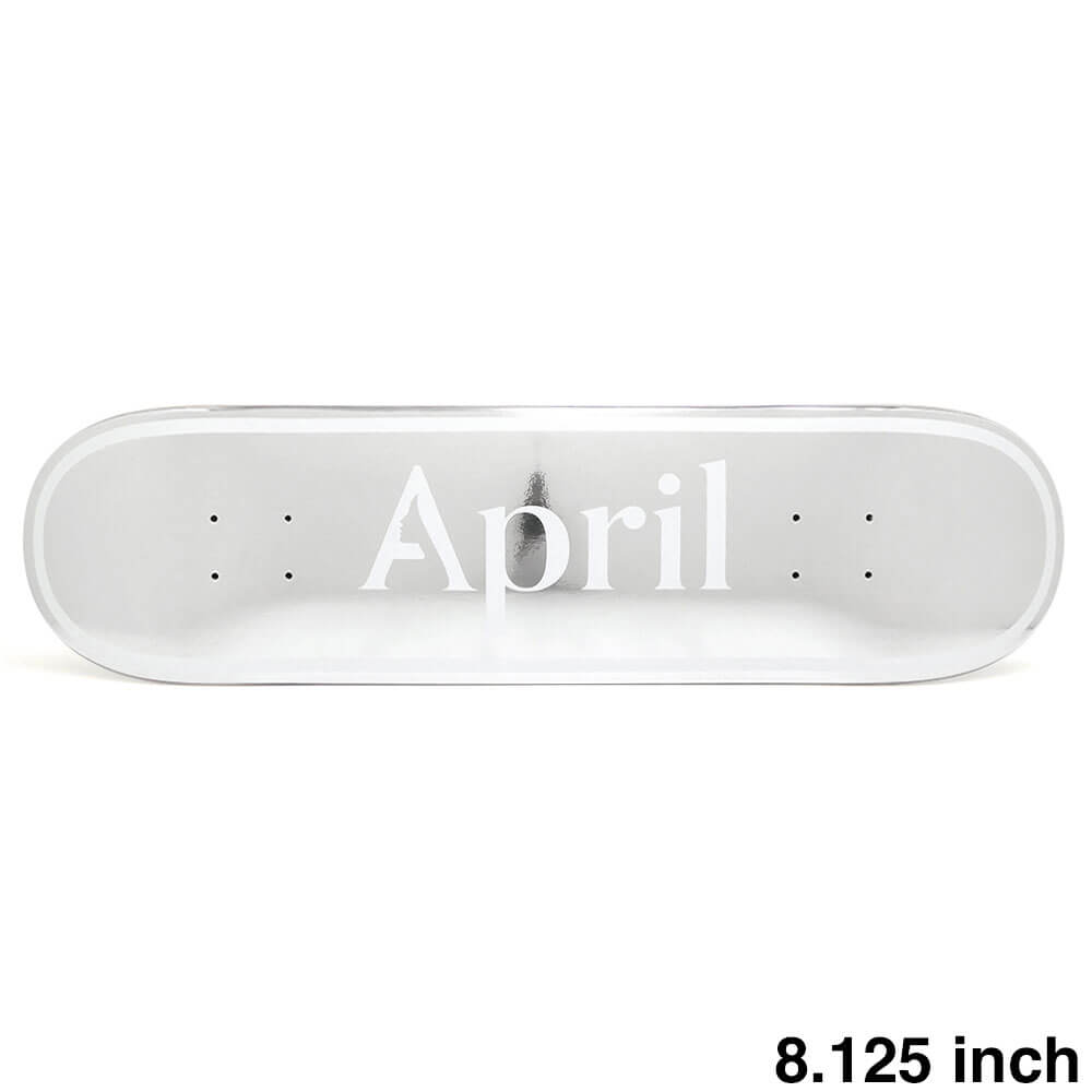 APRIL DECK エイプリル デッキ TEAM OG LOGO FOIL 8.125 スケートボード スケボー 1