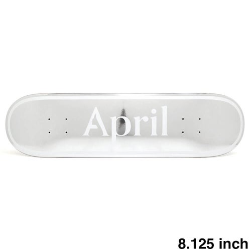 APRIL DECK エイプリル デッキ TEAM OG LOGO FOIL 8.125 スケートボード スケボー 1