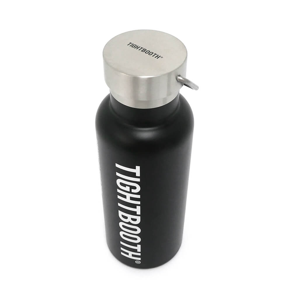 TIGHTBOOTH（TBPR）STAINLESS BOTTLE タイトブース ステンレスボトル LOGO THERMO BOTTLE BLACK スケートボード スケボー 2