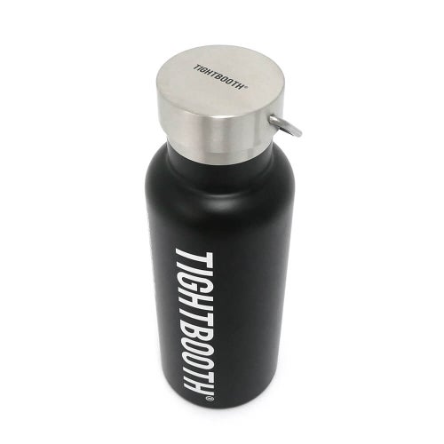 TIGHTBOOTH（TBPR）STAINLESS BOTTLE タイトブース ステンレスボトル LOGO THERMO BOTTLE BLACK スケートボード スケボー 2