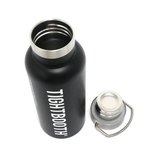 TIGHTBOOTH（TBPR）STAINLESS BOTTLE タイトブース ステンレスボトル LOGO THERMO BOTTLE BLACK スケートボード スケボー 3