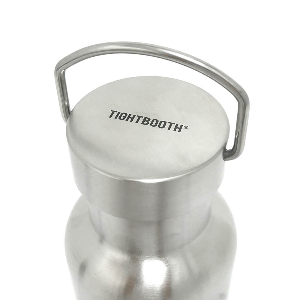 TIGHTBOOTH（TBPR）STAINLESS BOTTLE タイトブース ステンレスボトル LOGO THERMO BOTTLE SILVER スケートボード スケボー 4