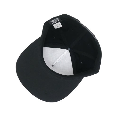 THRASHER CAP スラッシャー キャップ THRASH & DESTROY SNAPBACK BLACK（US企画） スケートボード スケボー 3