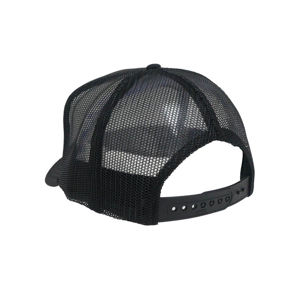 THRASHER MESHCAP スラッシャー メッシュキャップ DESTRUCTION TRUCKER BLACK/BLACK（US企画） スケートボード スケボー 2