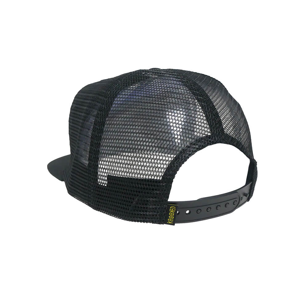 KROOKED MESHCAP クルキッド メッシュキャップ CAMO SNAPBACK MESH BLACK スケートボード スケボー 2