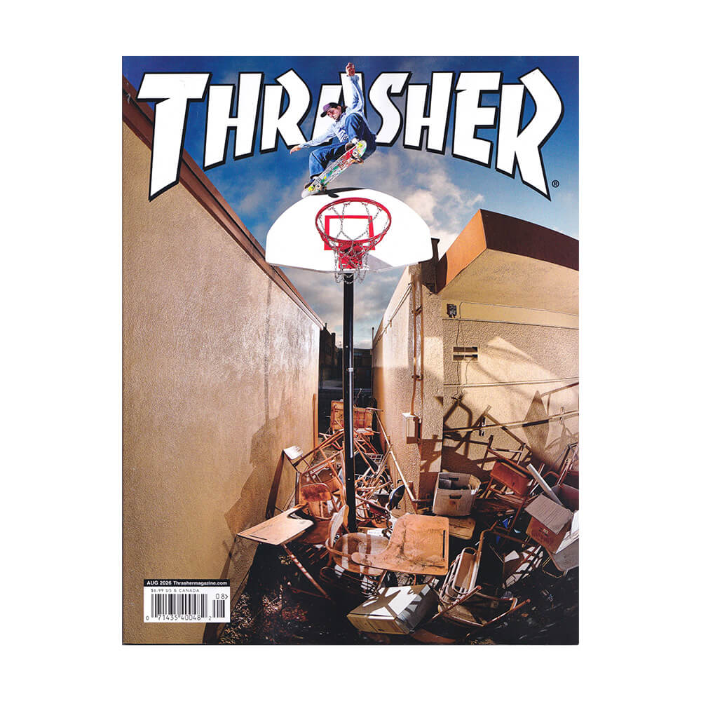 THRASHER MAGAZINE スラッシャー 雑誌 2026年8月号 スケートボード スケボー