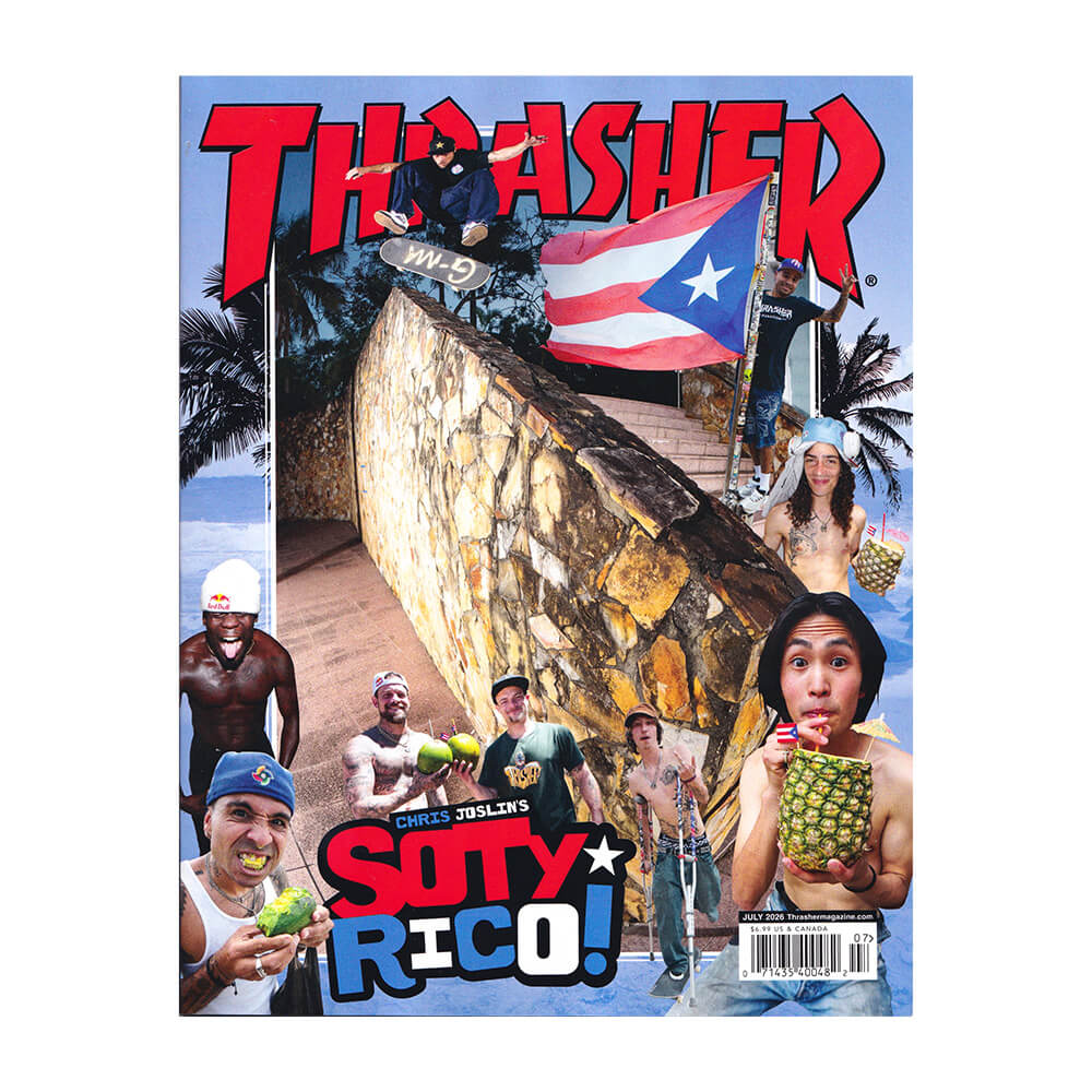 THRASHER MAGAZINE スラッシャー 雑誌 2025年8月号 スケートボード