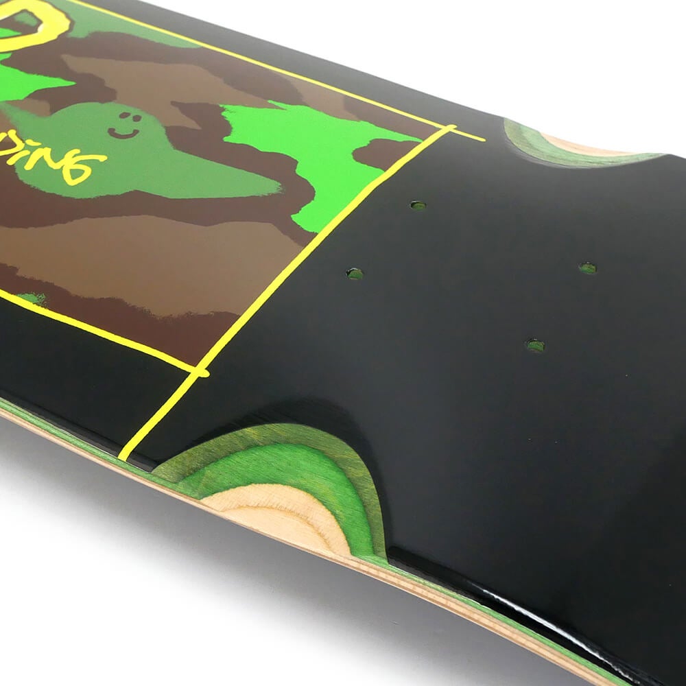 KROOKED DECK クルキッド デッキ TEAM KAMO BLACK 8.25 WHEEL WELLS スケートボード スケボー 3
