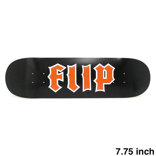 FLIP DECK フリップ デッキ TEAM LTD CANCELED LOGO BLACK/ORANGE 7.75 スケートボード スケボー 1