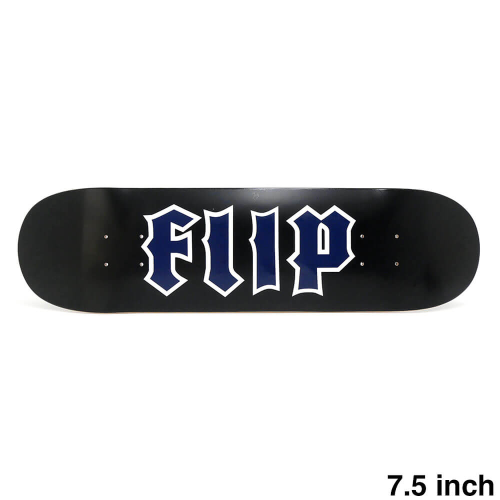 FLIP DECK フリップ デッキ TEAM LTD CANCELED LOGO BLACK/DARK BLUE 7.5 スケートボード スケボー 1
