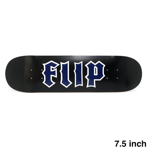 FLIP DECK フリップ デッキ TEAM LTD CANCELED LOGO BLACK/DARK BLUE 7.5 スケートボード スケボー 1
